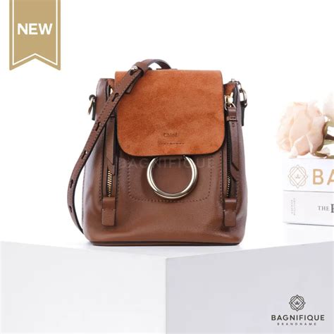 fake chloe faye backpack|chloe backpack mini.